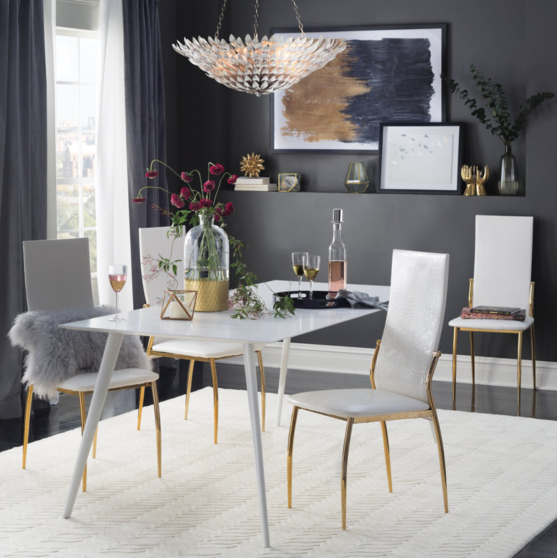 Glam Dining Room Design Photo by Wayfair